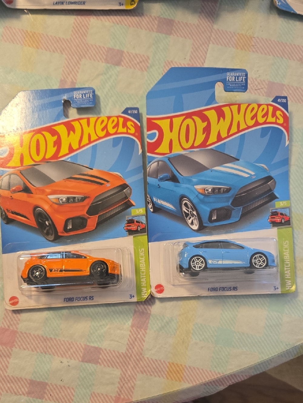 2 Hot Wheel Hatchbacks
